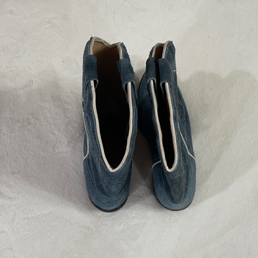 Blue Kids Cowboy Boots - Picture 4 of 5